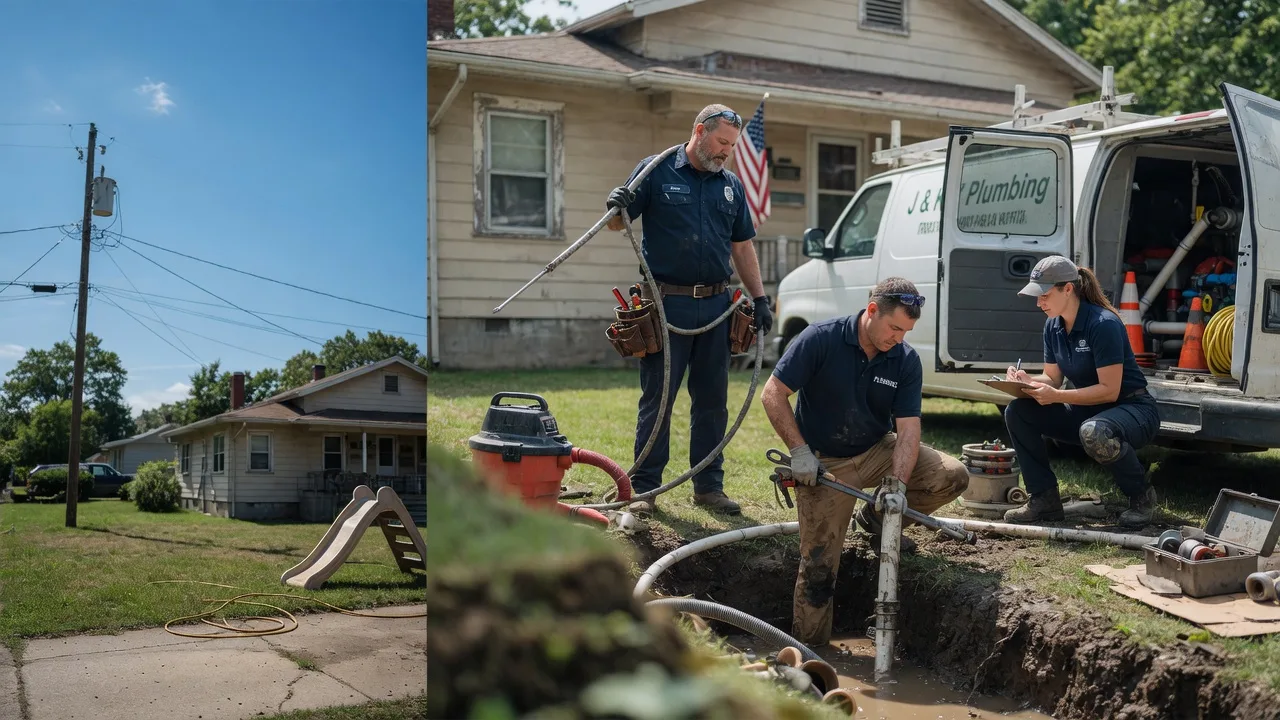 Drain Cleaning in Flatwoods, LA near me